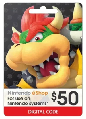 Tarjeta Nintendo eShop 50 USD