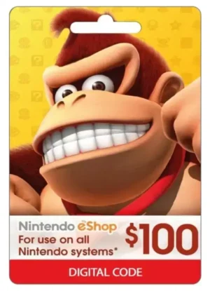 Tarjeta Nintendo eShop 100 USD