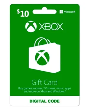Tarjeta Xbox USA 10 USD