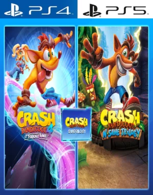 Crash Bandicoot Lote Quadrilogy PS4 | PS5