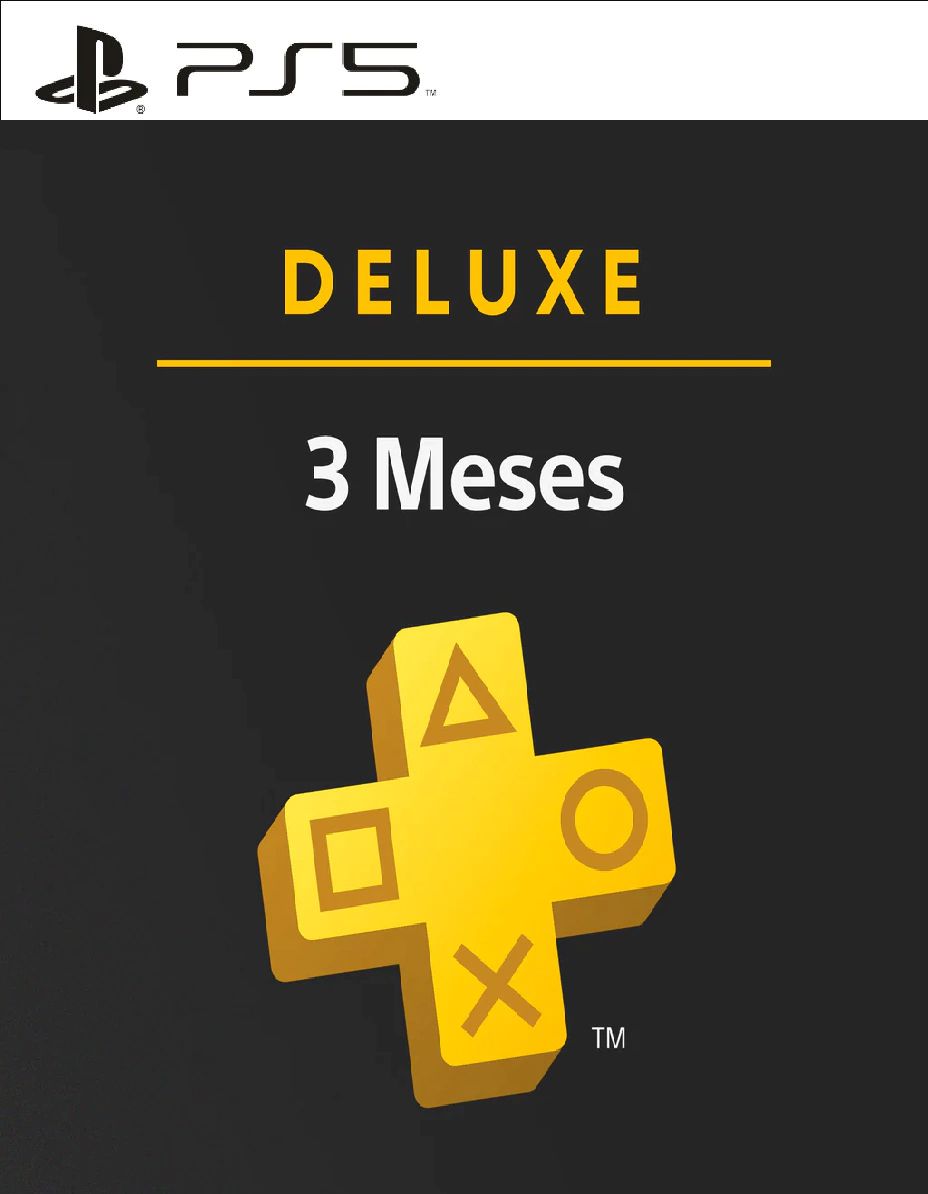 PS Plus Deluxe 3 Meses PS5