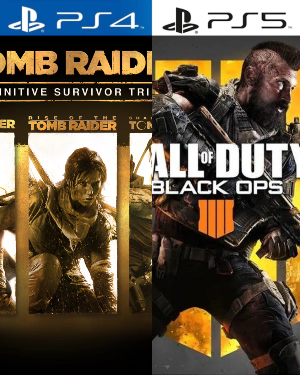 Tomb Raider Definitive Survivor Trilogy + Black Ops 4