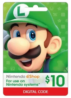 Tarjeta Nintendo eShop 10 USD